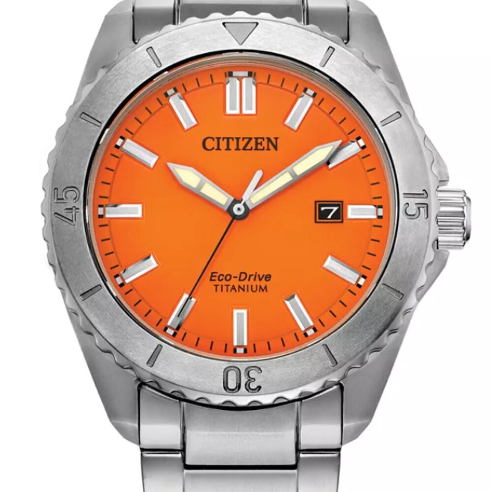 Eco-Drive Men's Brycen Super Titanium Bracelet Watch 41mm